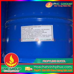 PROPYLENE GLYCOL PG CÔNG NGHIỆP